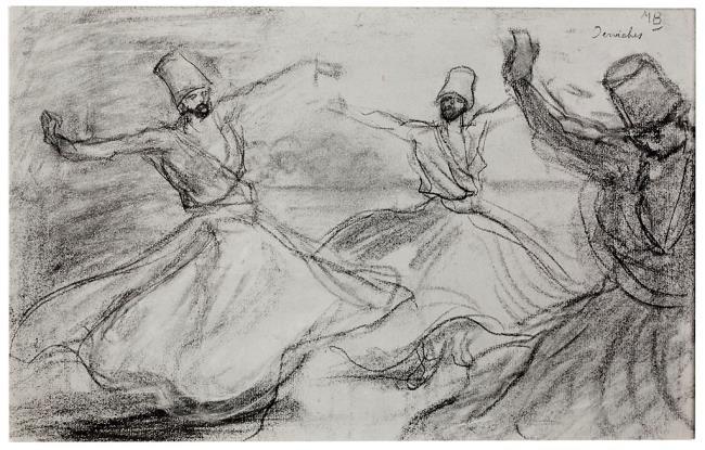 Dance images inspired by the exotic: Whirling&nbsp;Dervishes