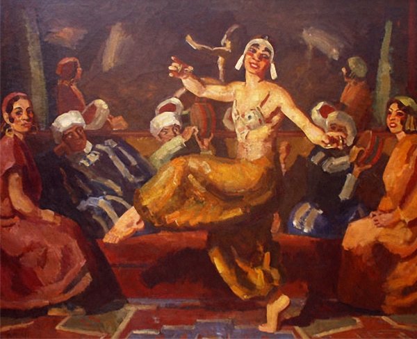 Dance images inspired by the exotic: The oriental&nbsp;dancer