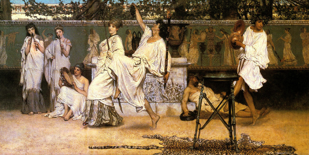 Sir Lawrence Alma-Tadema – Festivals, Maenads and&nbsp;Bacchantes