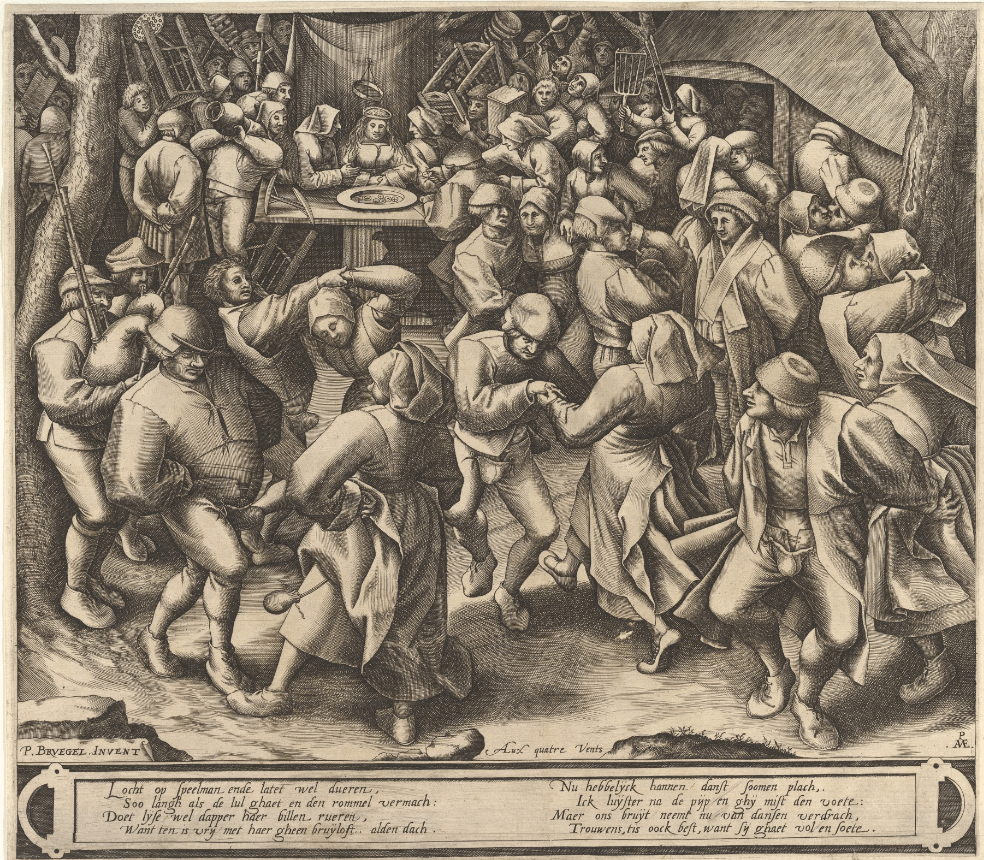 Bruegel/Brueghel – Dancers at a&nbsp;wedding