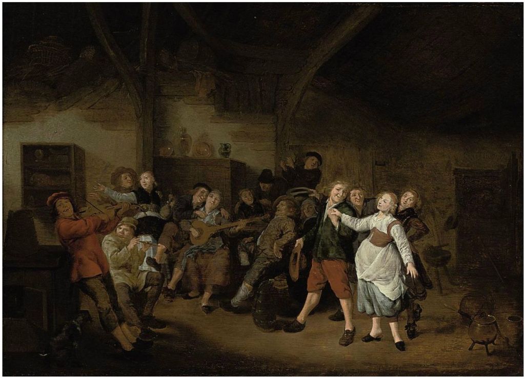 Jan Miense Molenaer – Dance in the&nbsp;Tavern